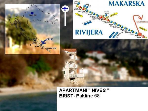 Apartments Ivica Mateljak Брист Екстер'єр фото